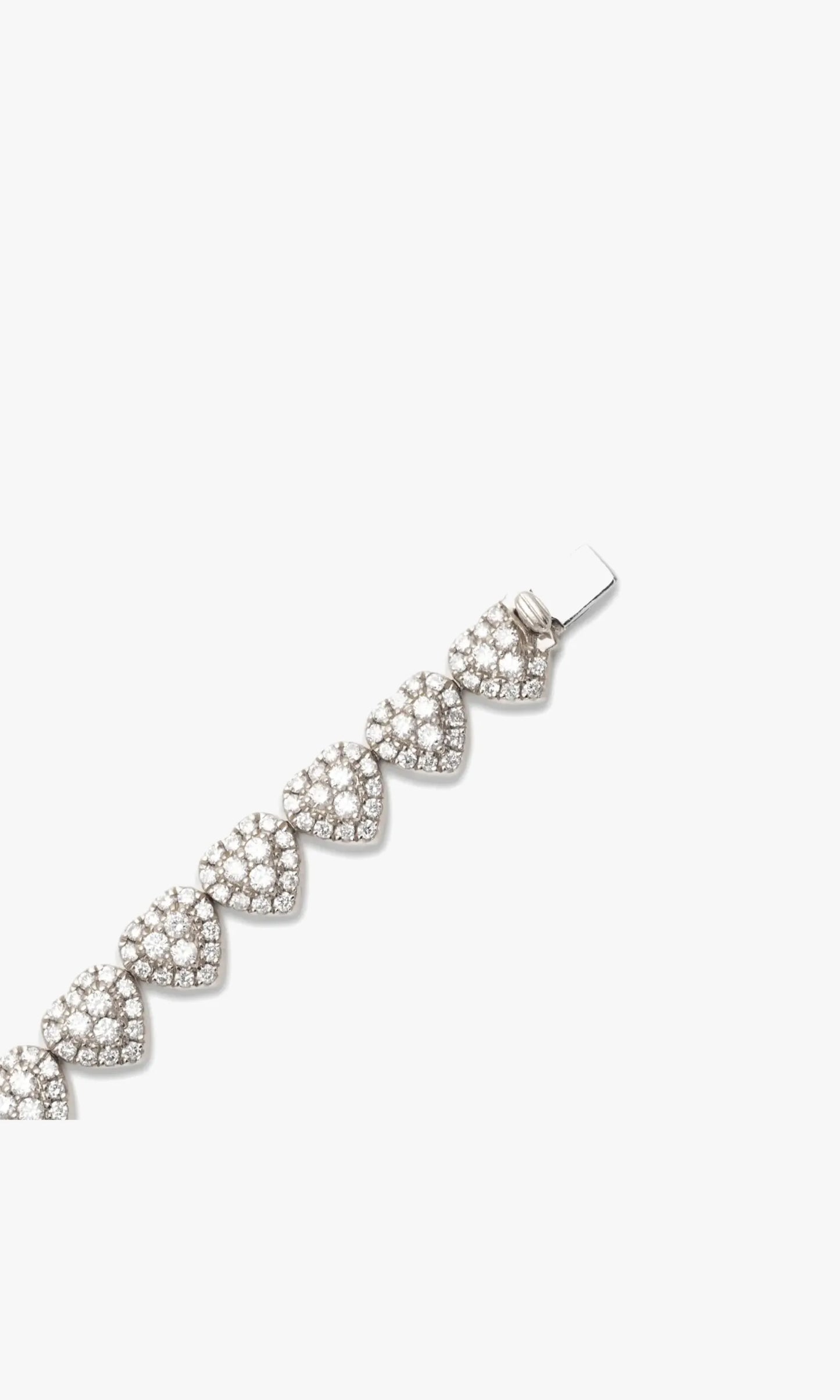 Heart Bracelet With Diamonds