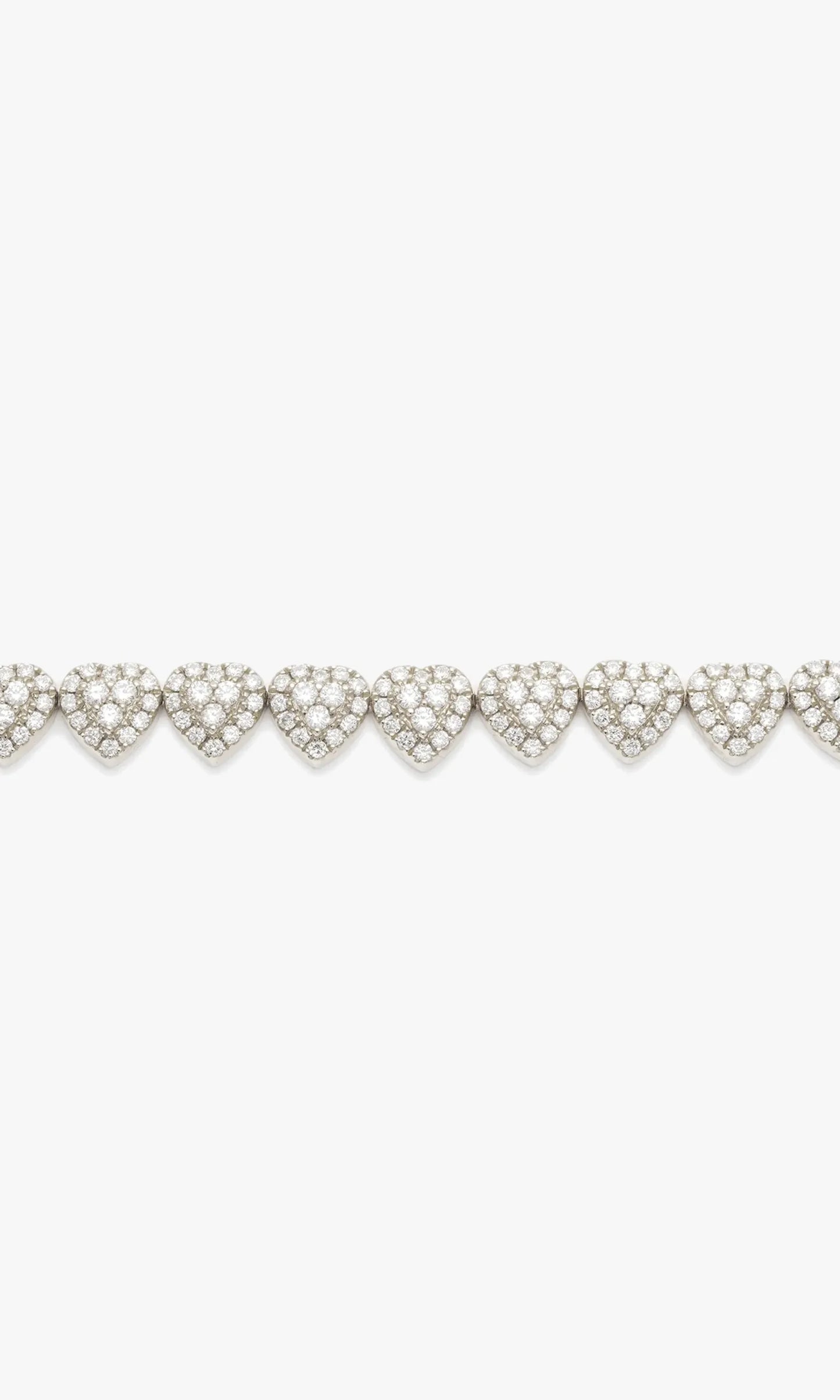Heart Bracelet With Diamonds