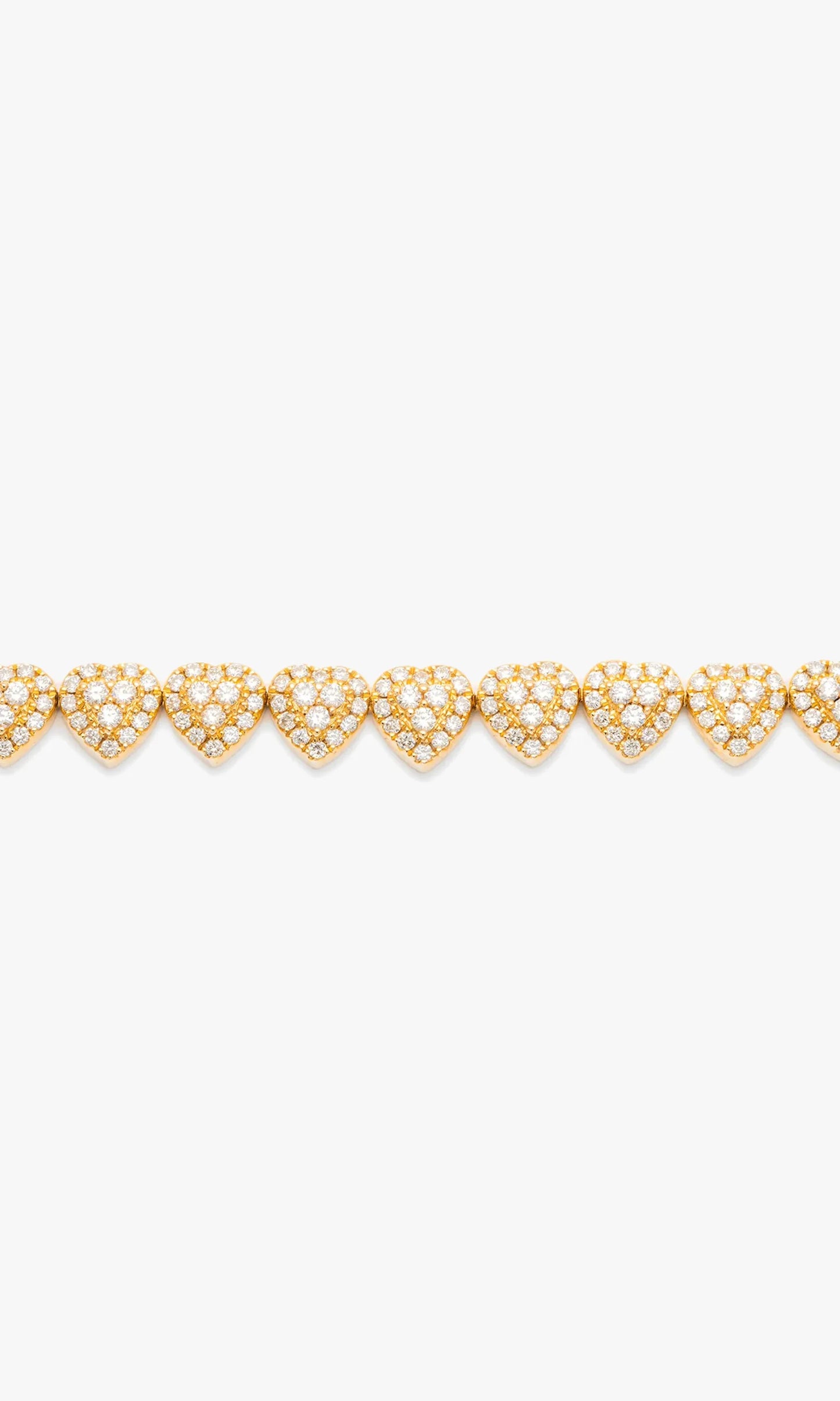 Heart Bracelet With Diamonds