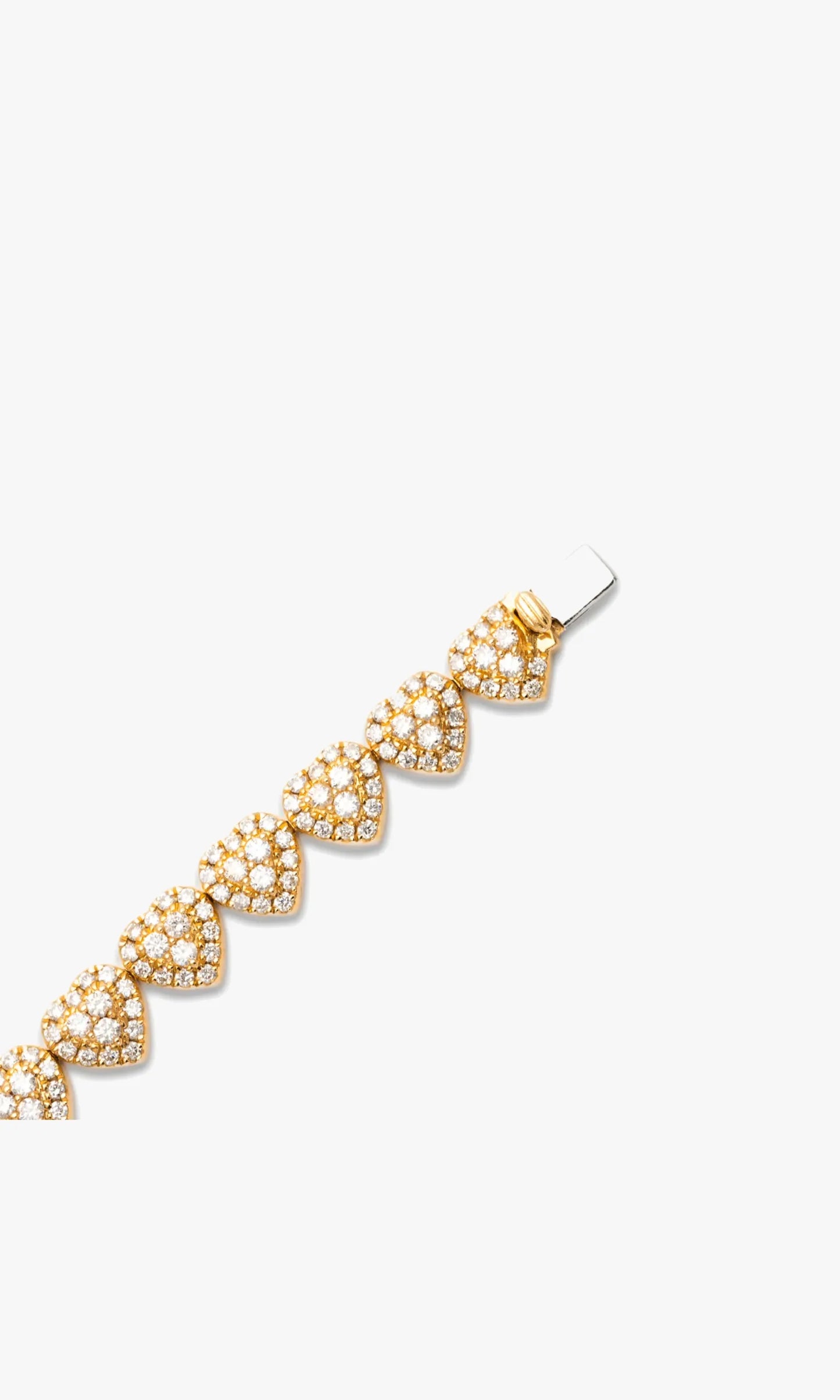 Heart Bracelet With Diamonds