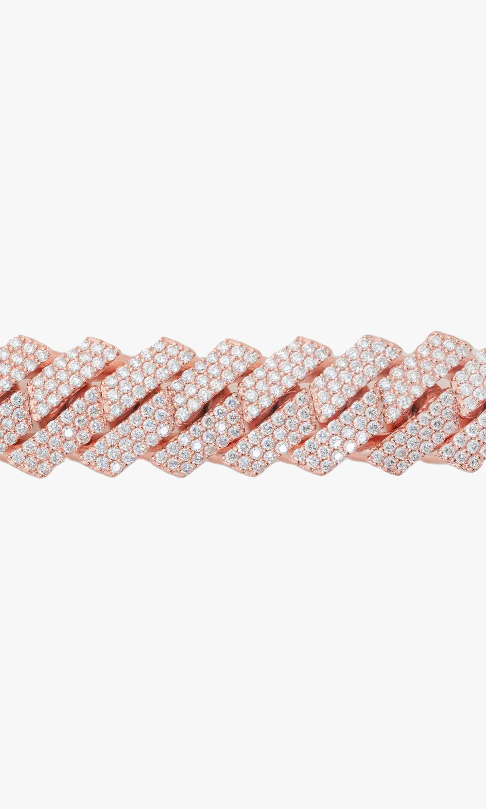 Iced Out Prong Cuban Bracelet