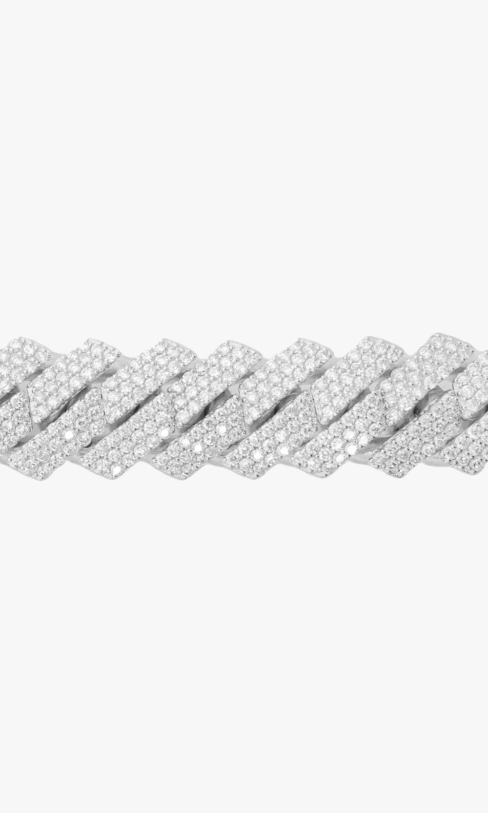 Iced Out Prong Cuban Bracelet