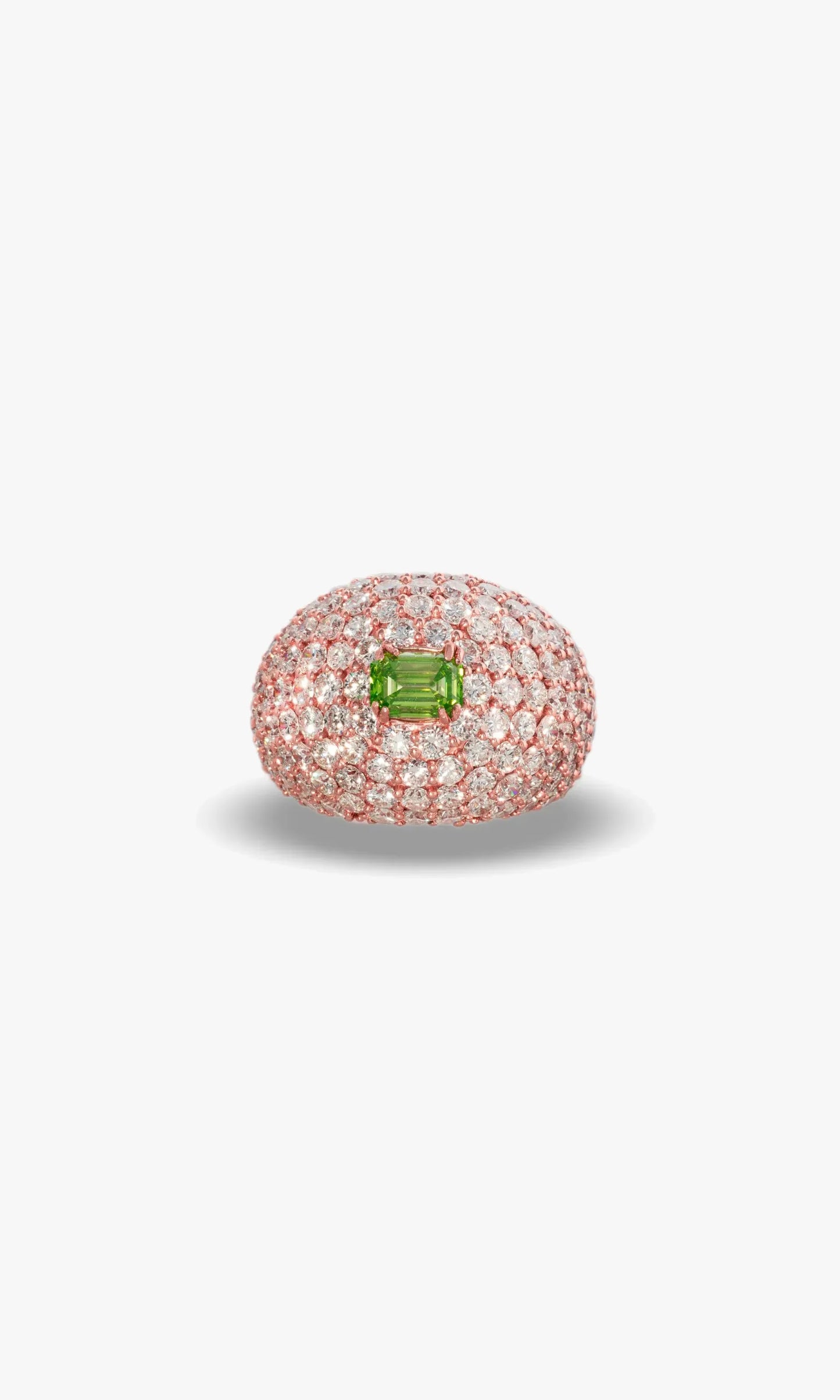 Diamond Ring With Center Stone