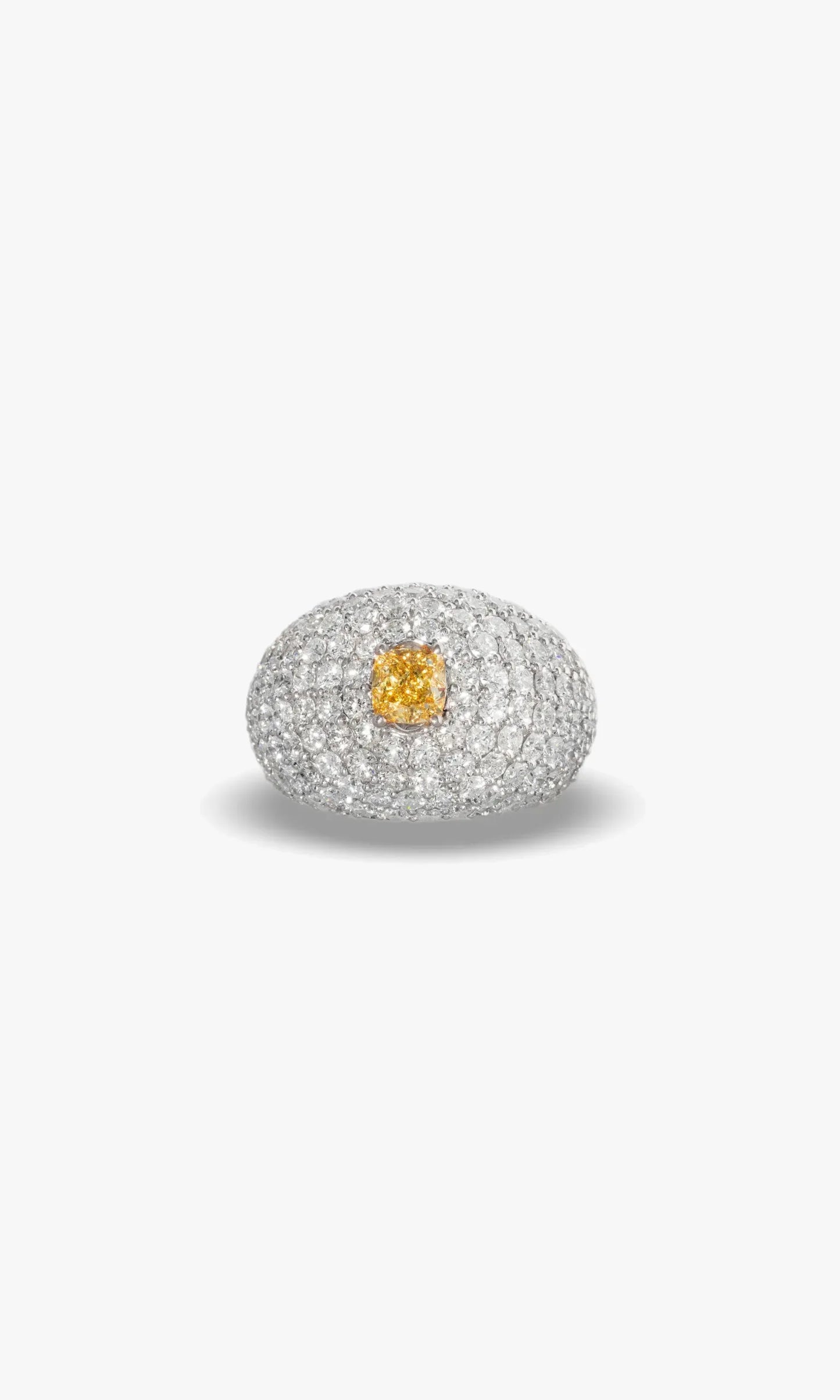 Diamond Ring With Center Stone
