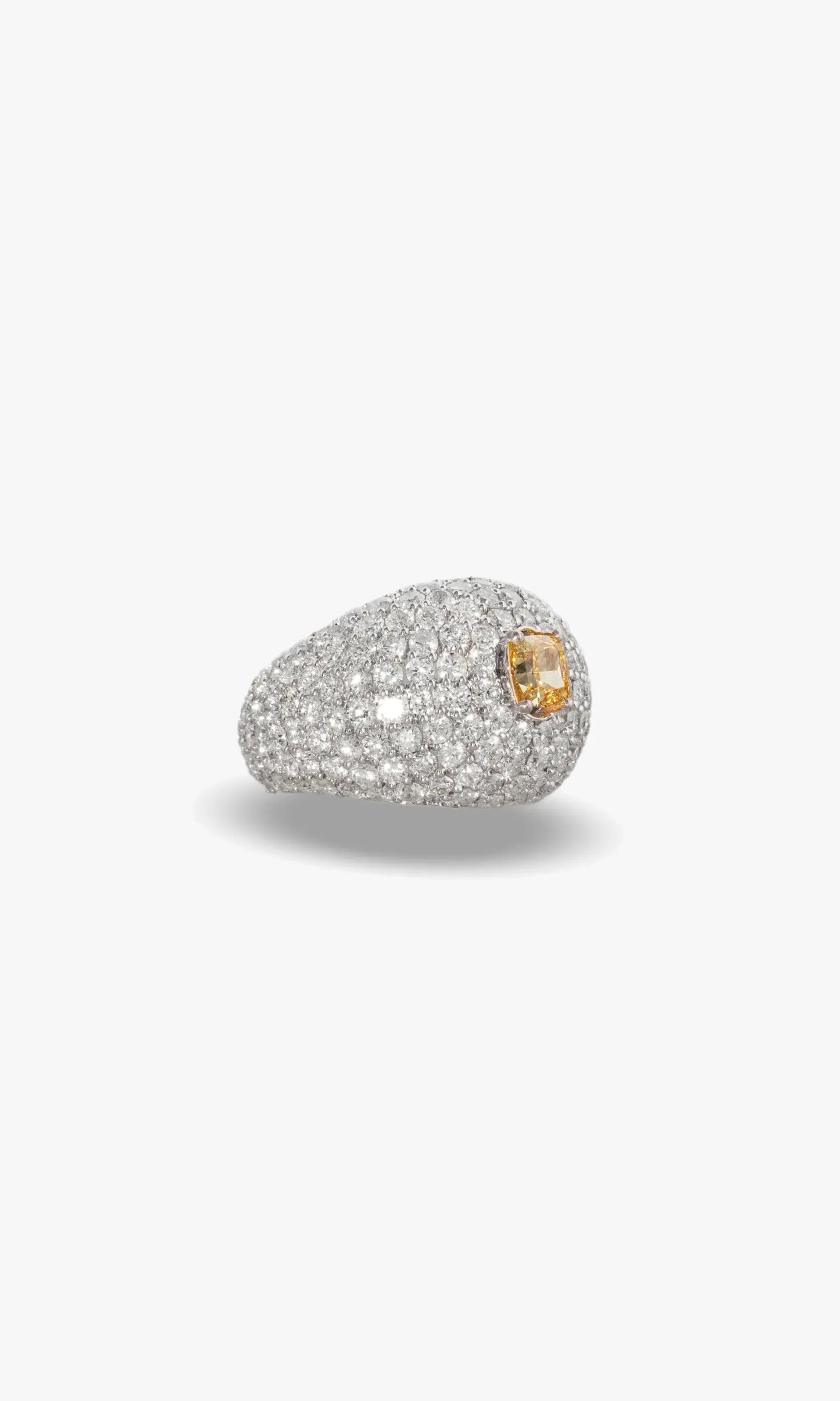 Diamond Ring With Center Stone