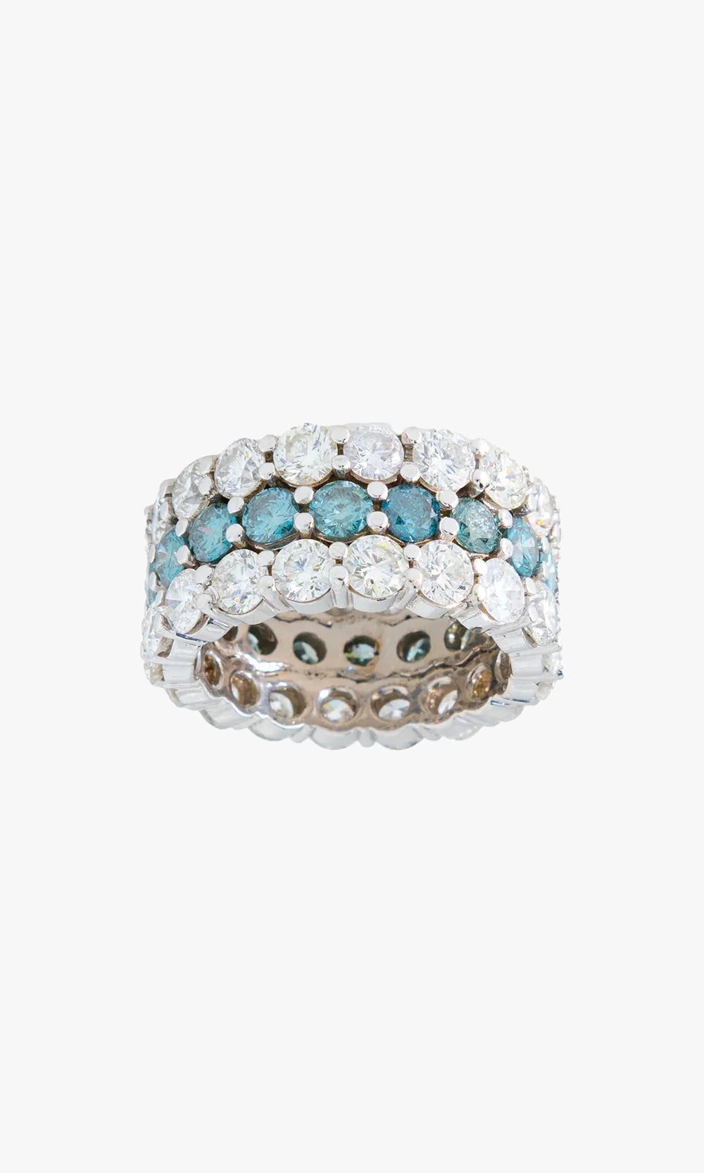 Diamond Eternity Ring 3 Row