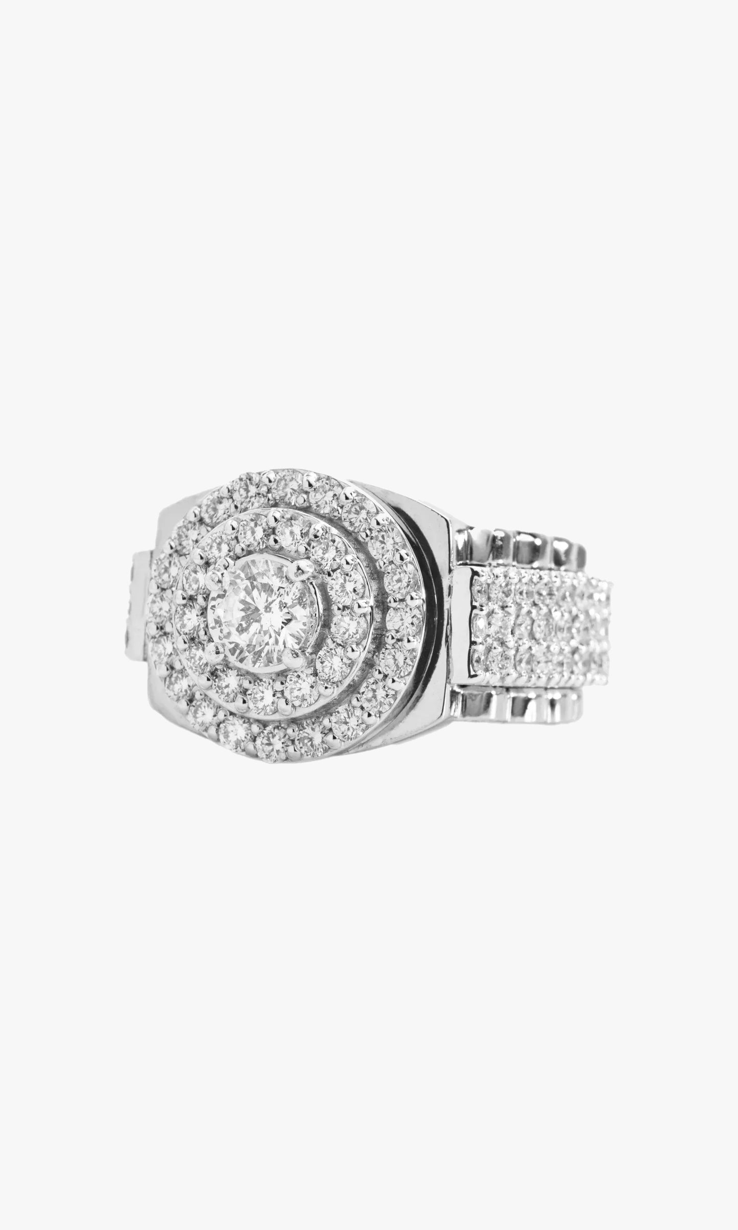Diamond Ring With Center Stone