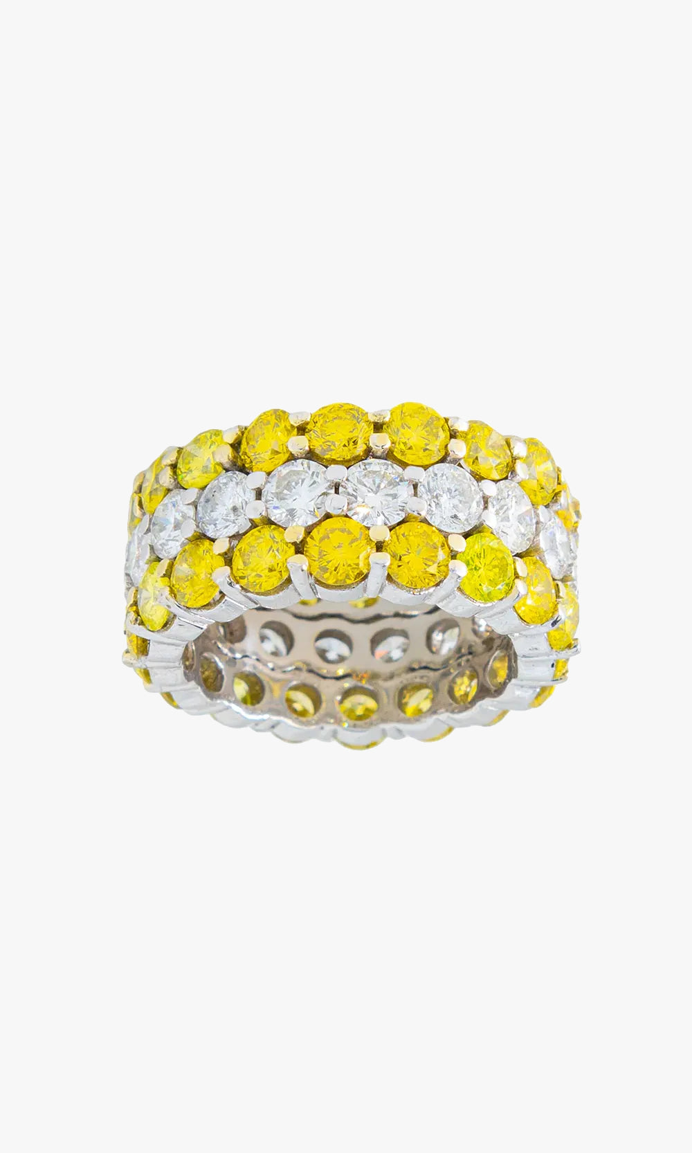 Diamond Eternity Ring 3 Row