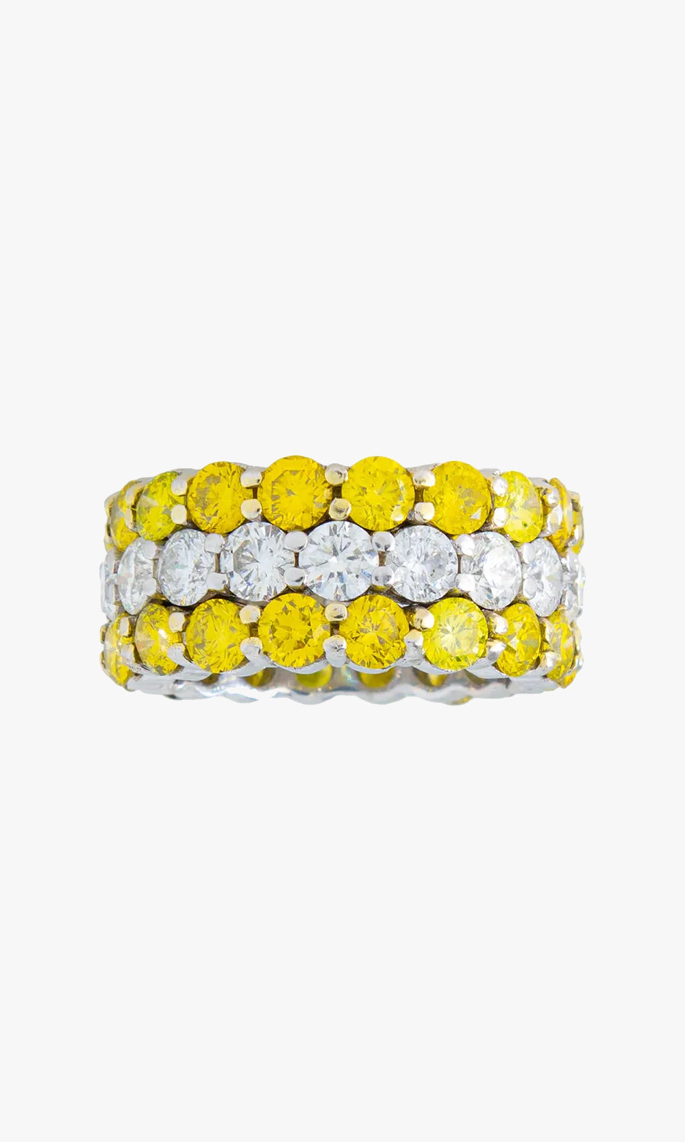 Diamond Eternity Ring 3 Row