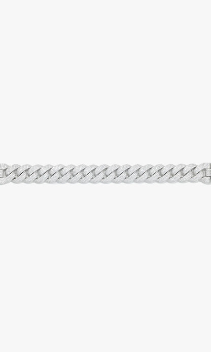 Cuban Link Bracelet With Diamond’s