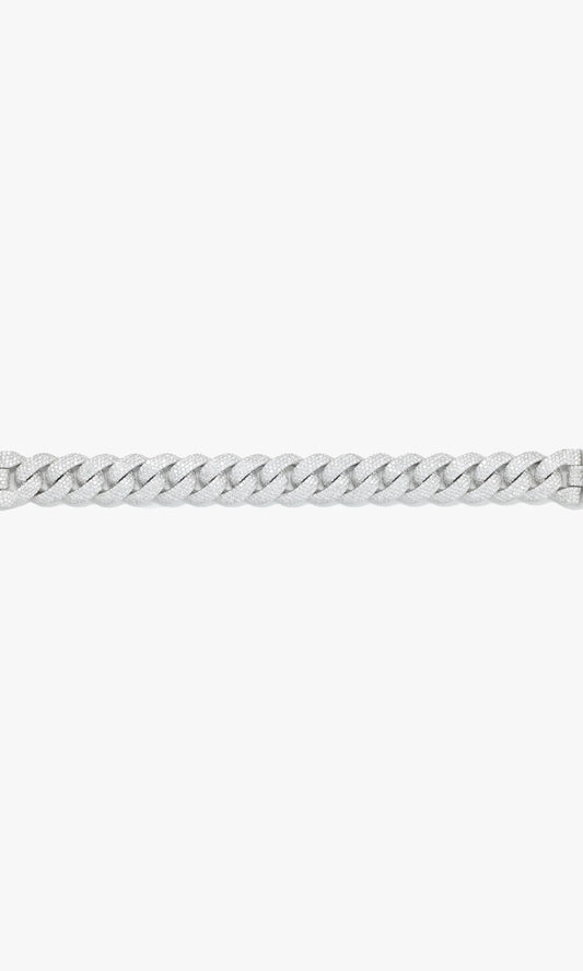 Cuban Link Bracelet With Diamond’s