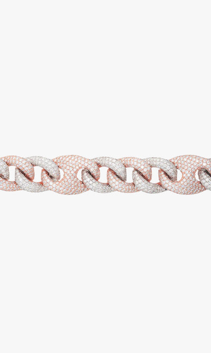 Iced Out Cuban # Gucci Link Bracelet