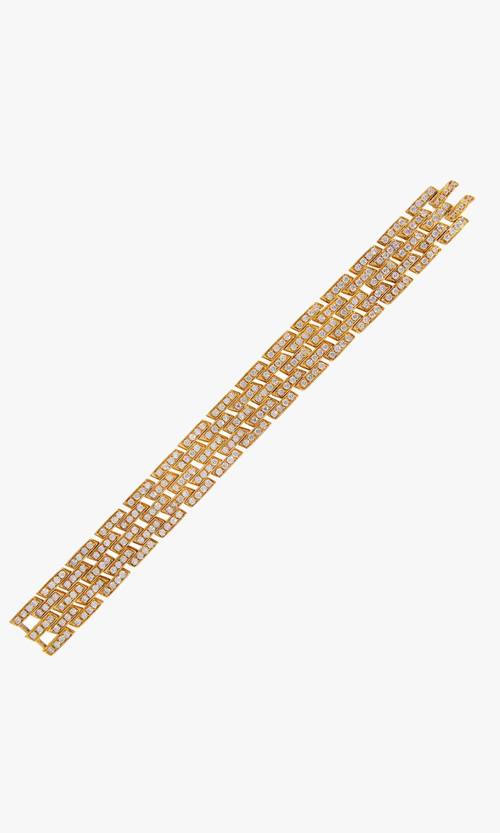 Diamond Men Bracelet 18kt Gold