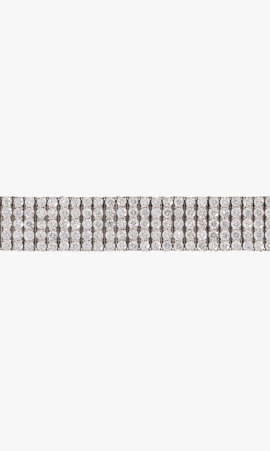 Diamond Tennis Bracelet 5 Rows