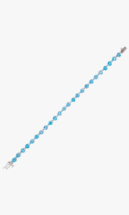 Blue Sapphire Tennis Bracelet