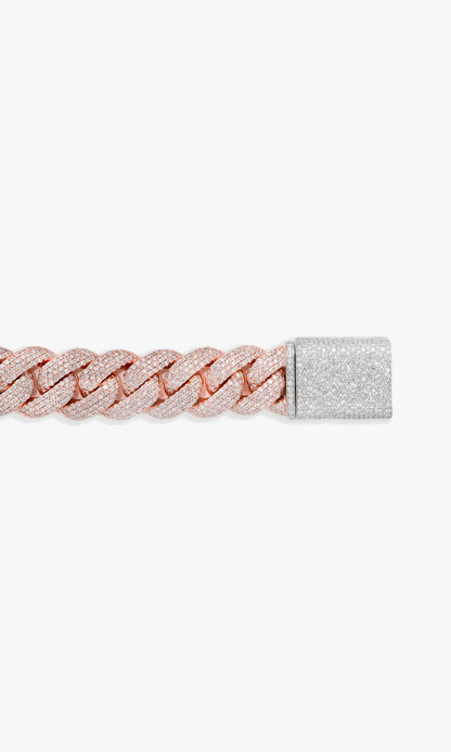 Cuban Link Chain With Diamonds