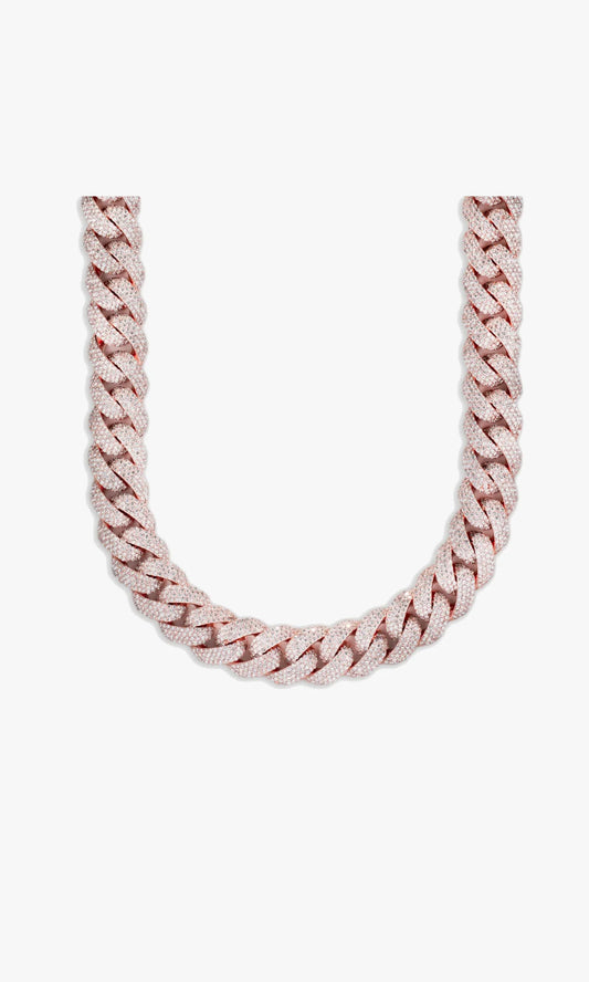 Cuban Link Chain With Diamonds
