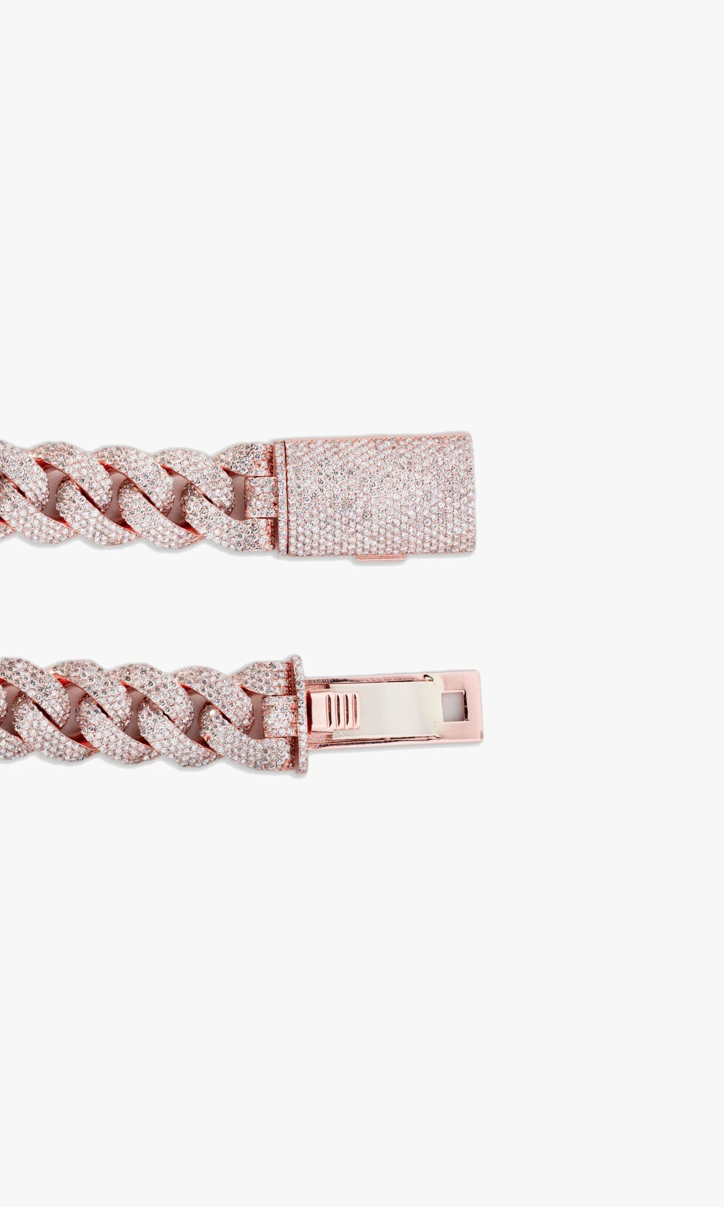 Cuban Link Chain With Diamonds