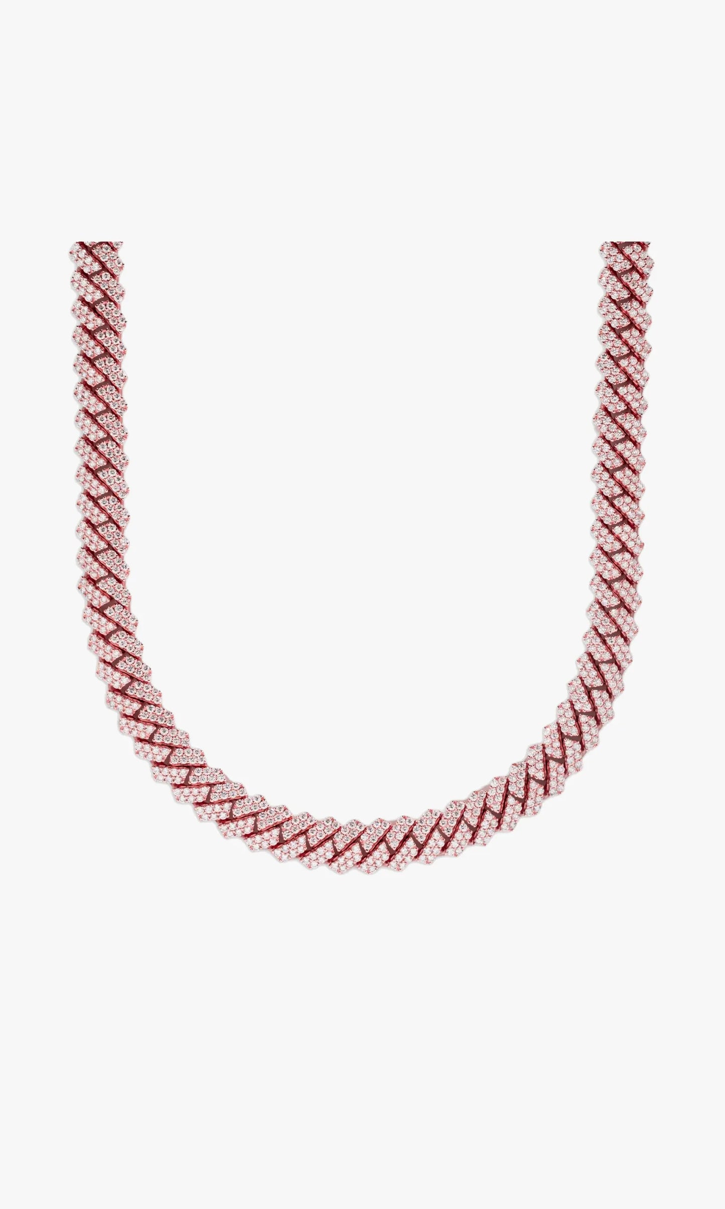 Cuban Link Chain With Diamonds