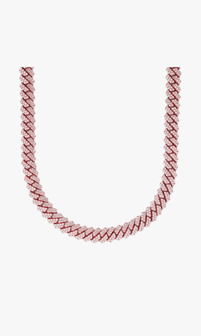 Cuban Link Chain With Diamonds