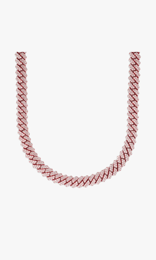 Cuban Link Chain With Diamonds