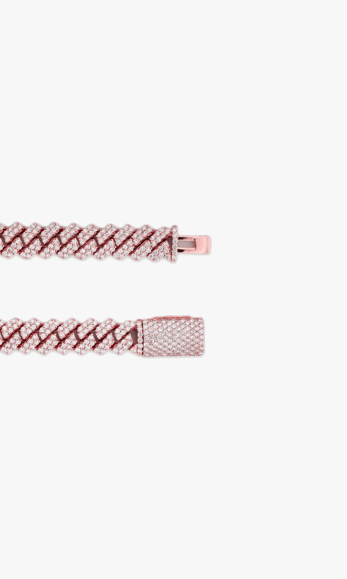 Cuban Link Chain With Diamonds