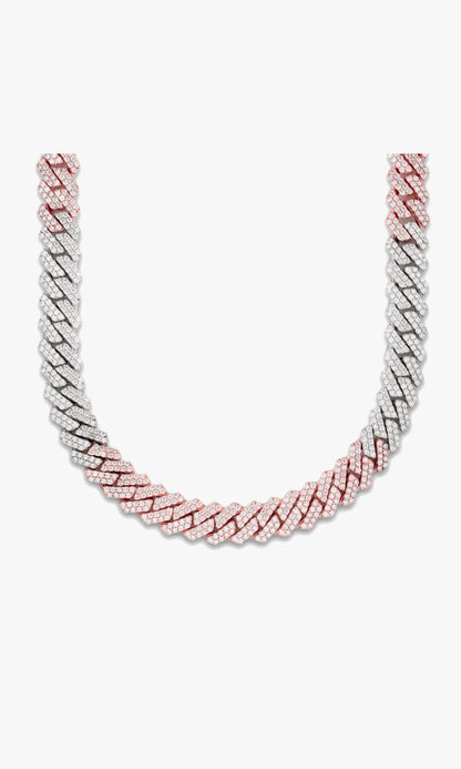 Cuban Link Chain With Diamonds