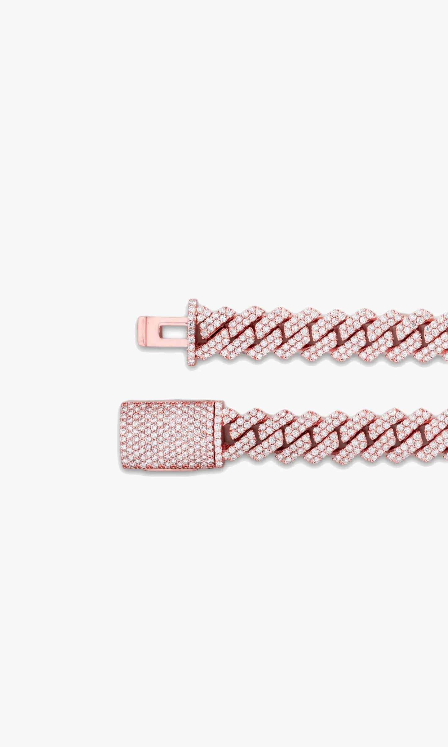 Cuban Link Chain With Diamonds