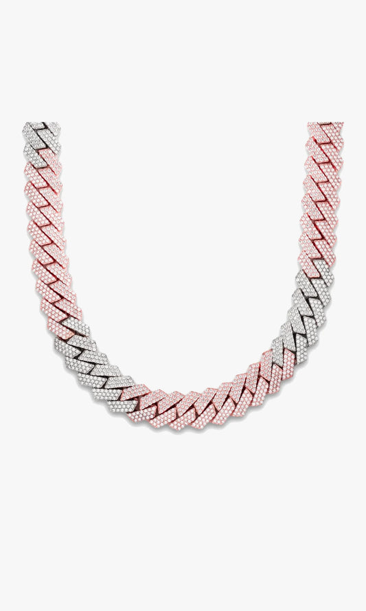 Cuban Link Chain With Diamonds
