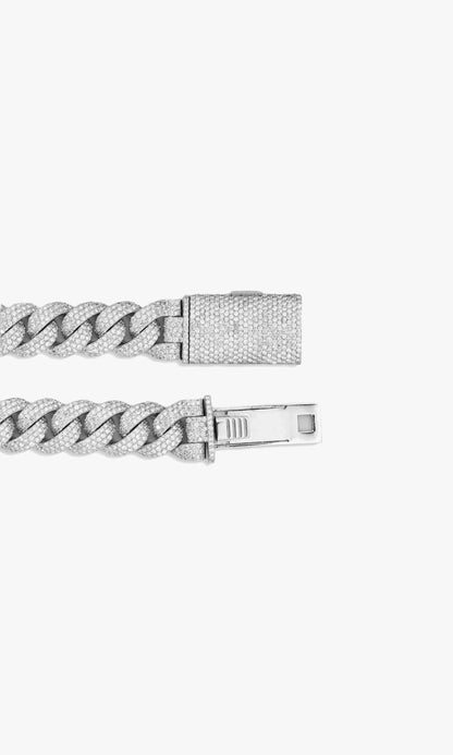 Cuban Link Chain With Diamonds