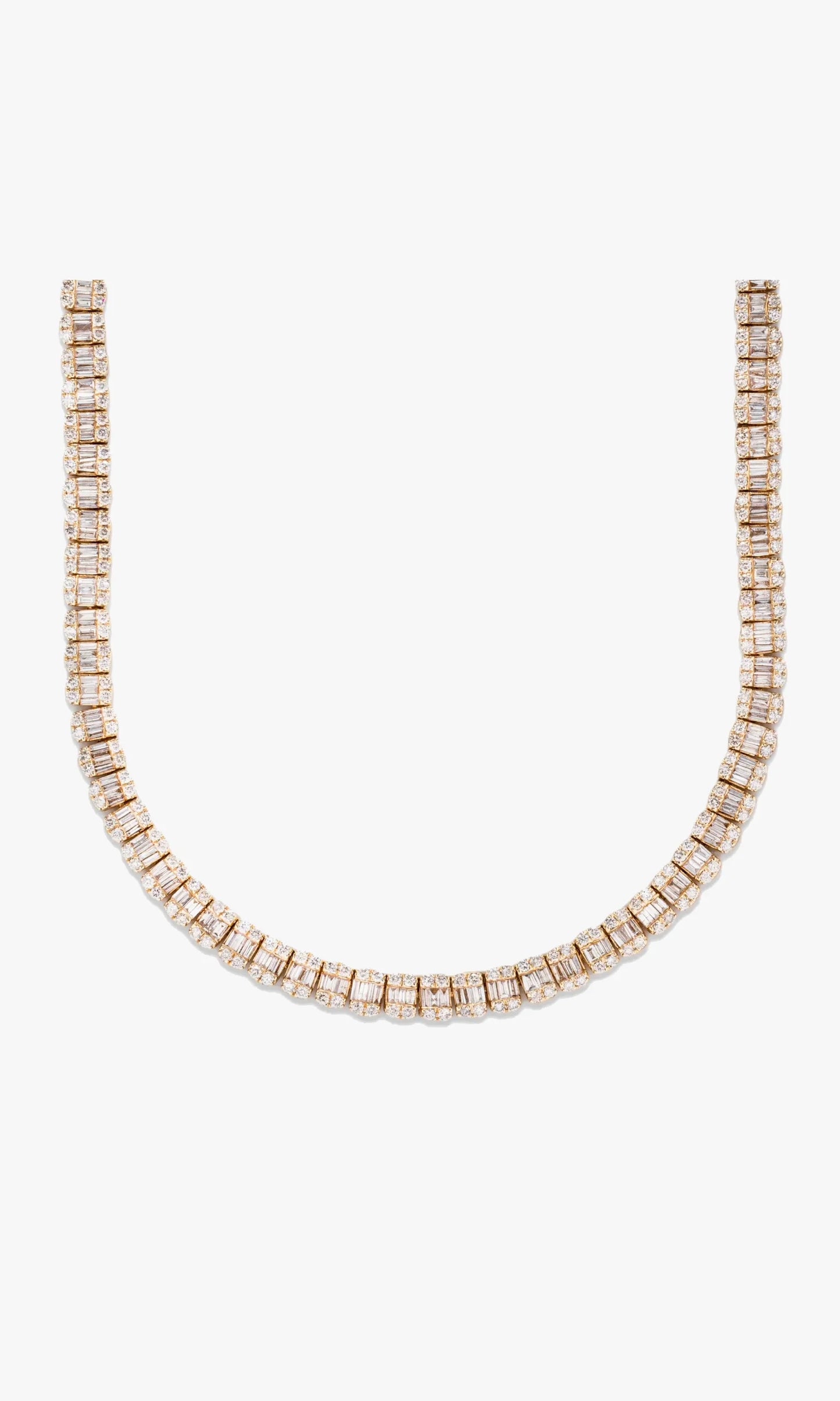 Baguette Diamond Chain