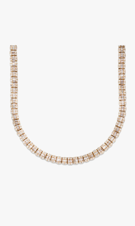 Baguette Diamond Chain