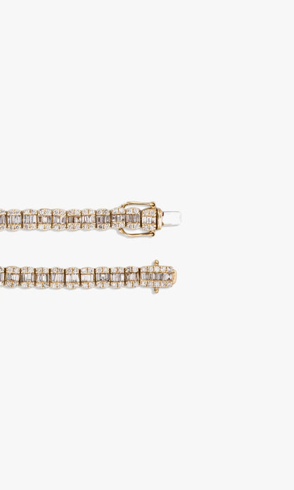 Baguette Diamond Chain