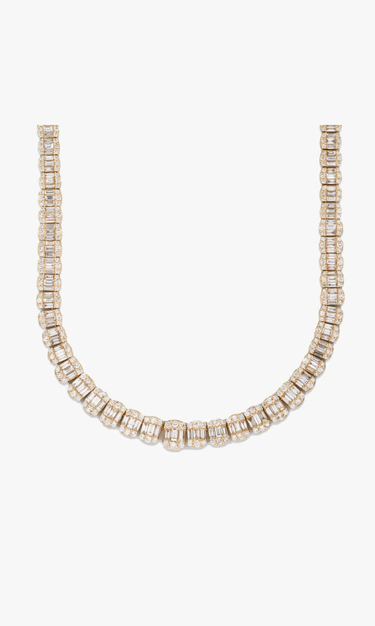 Baguette Diamond Chain