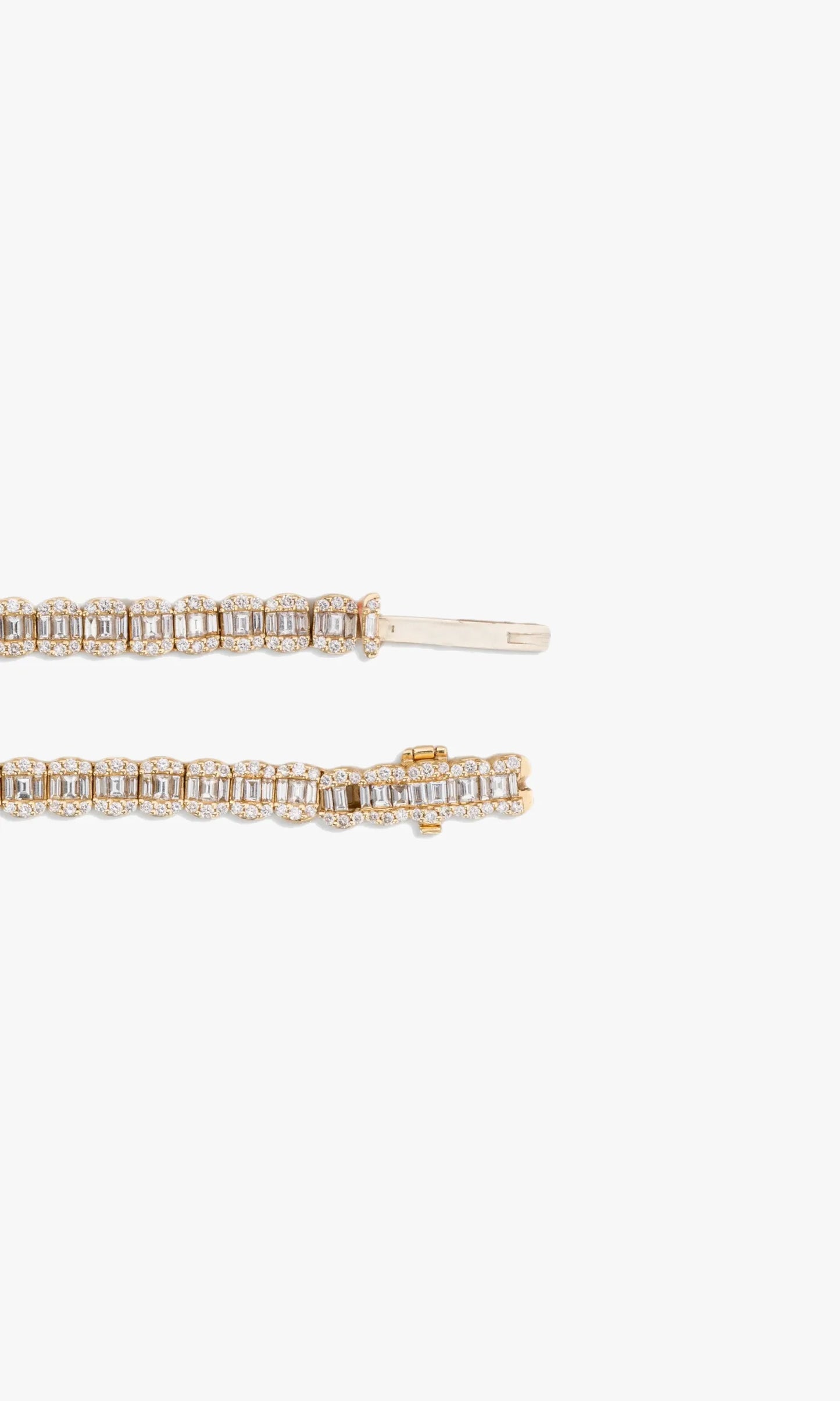 Baguette Diamond Chain