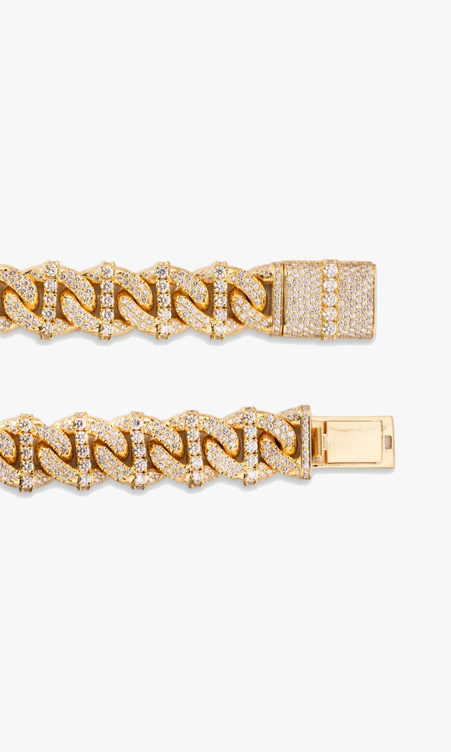 Cuban Chain With Diamonds