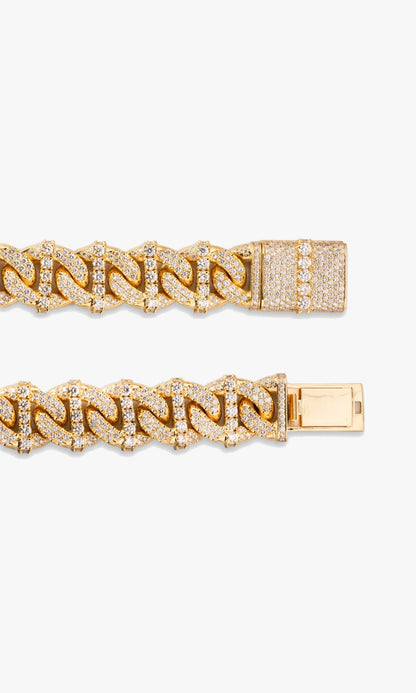 Cuban Chain With Diamonds