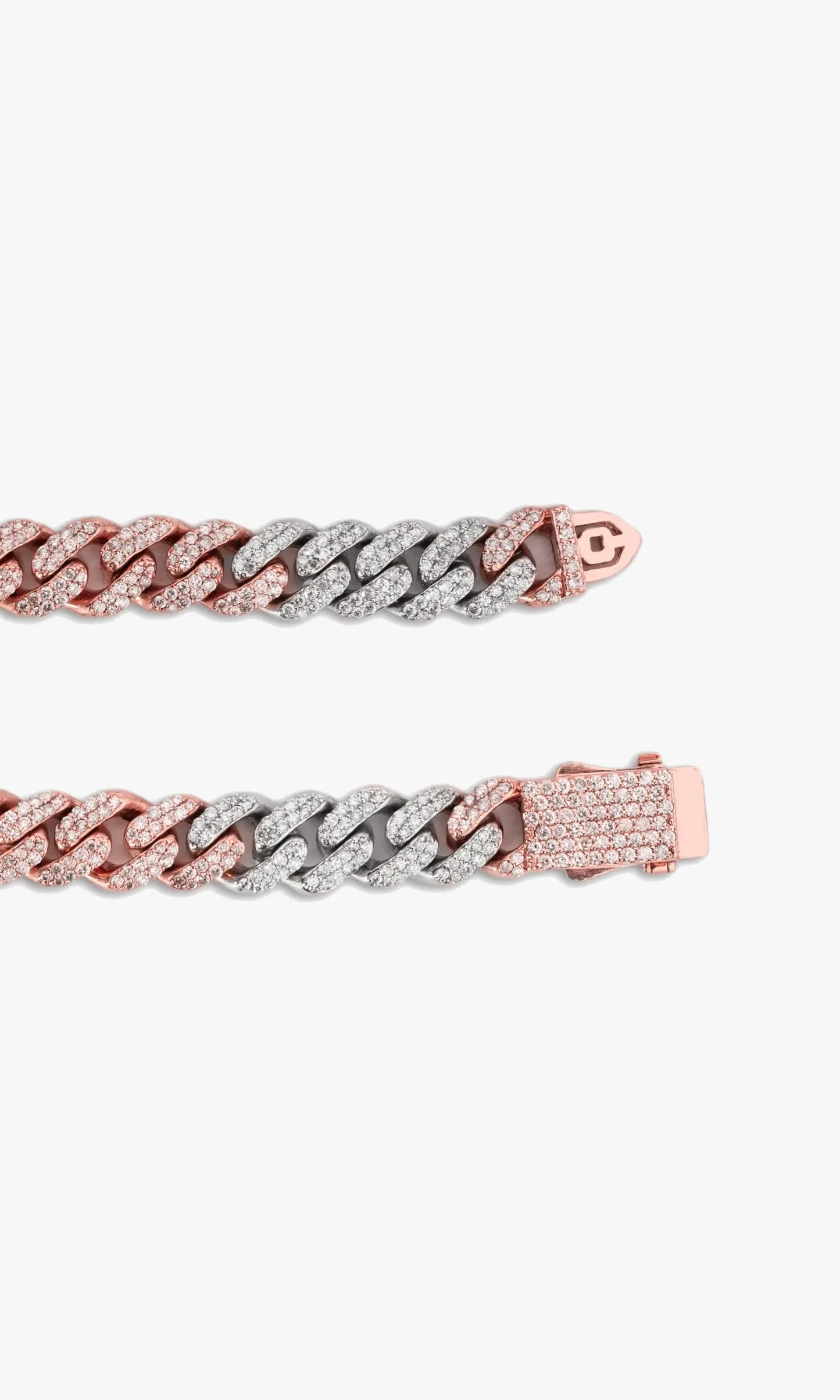 2 Tone Cuban Link Chain