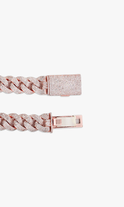 Cuban Link Chain With Diamonds