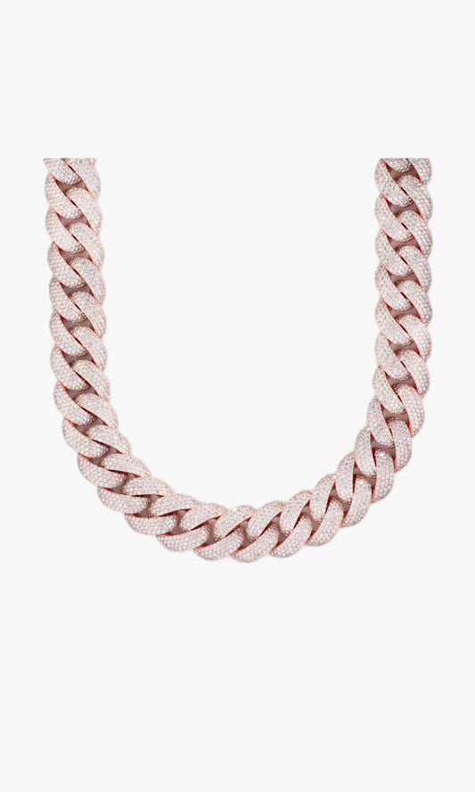Cuban Link Chain With Diamonds