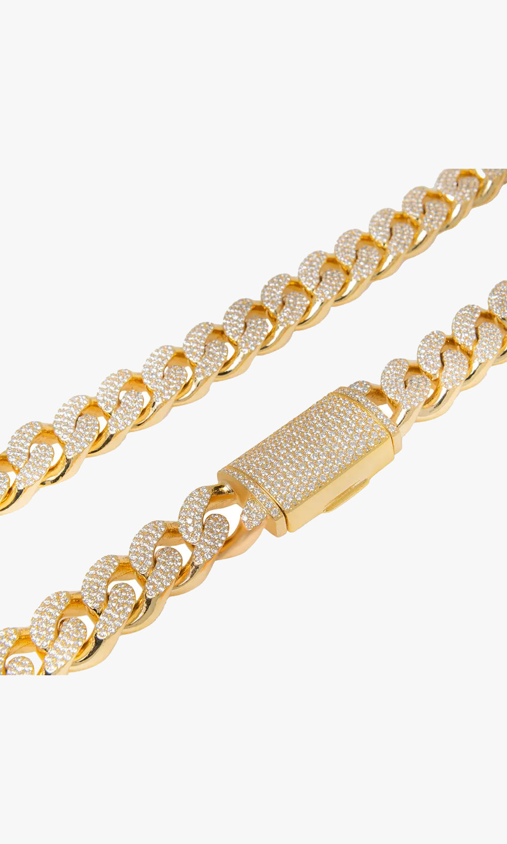 Miami Cuban Link Chain With Diamonds