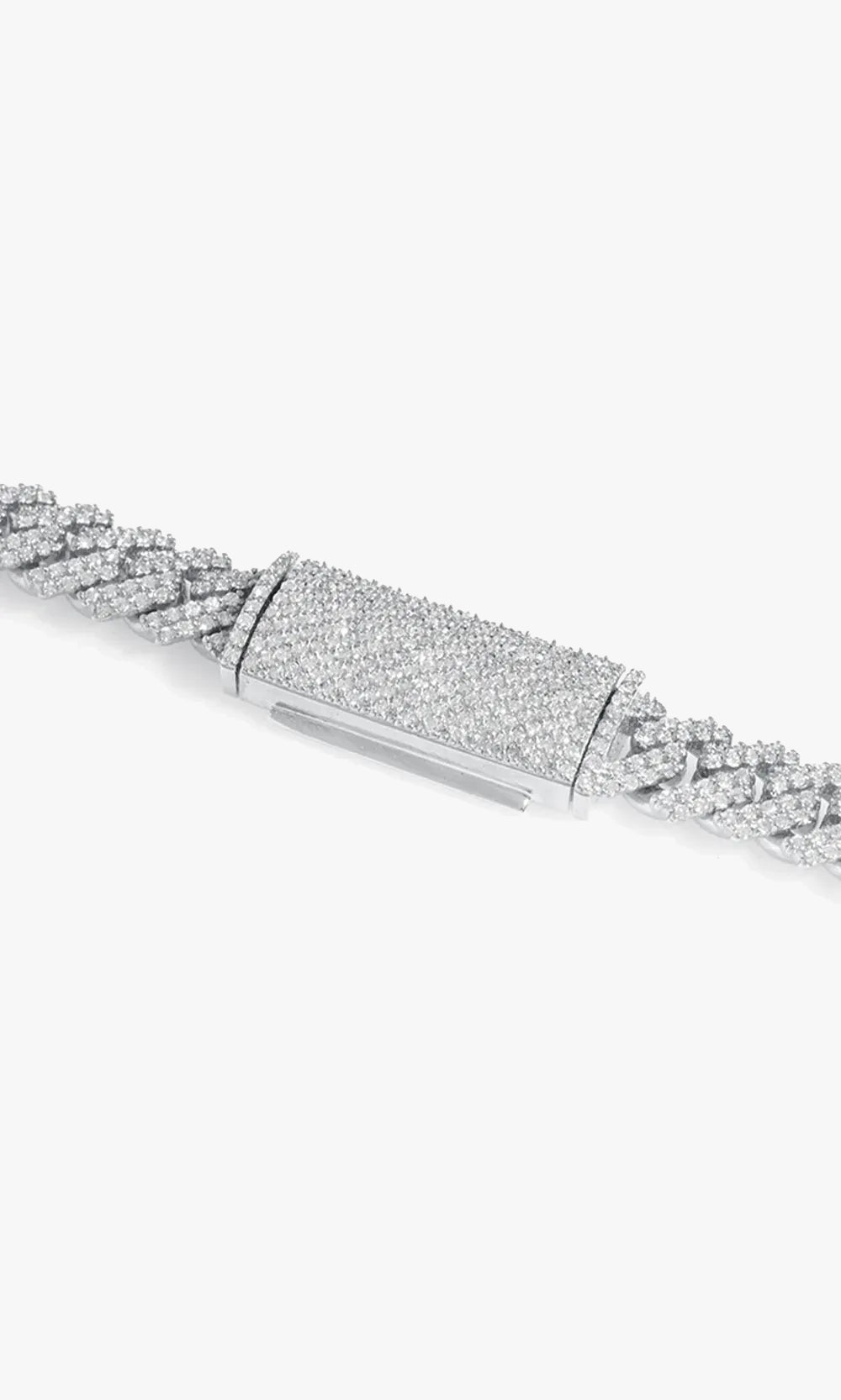 Cuban Link Chain With Diamonds