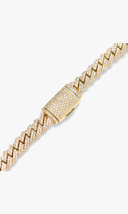 Prong Set Cuban Link