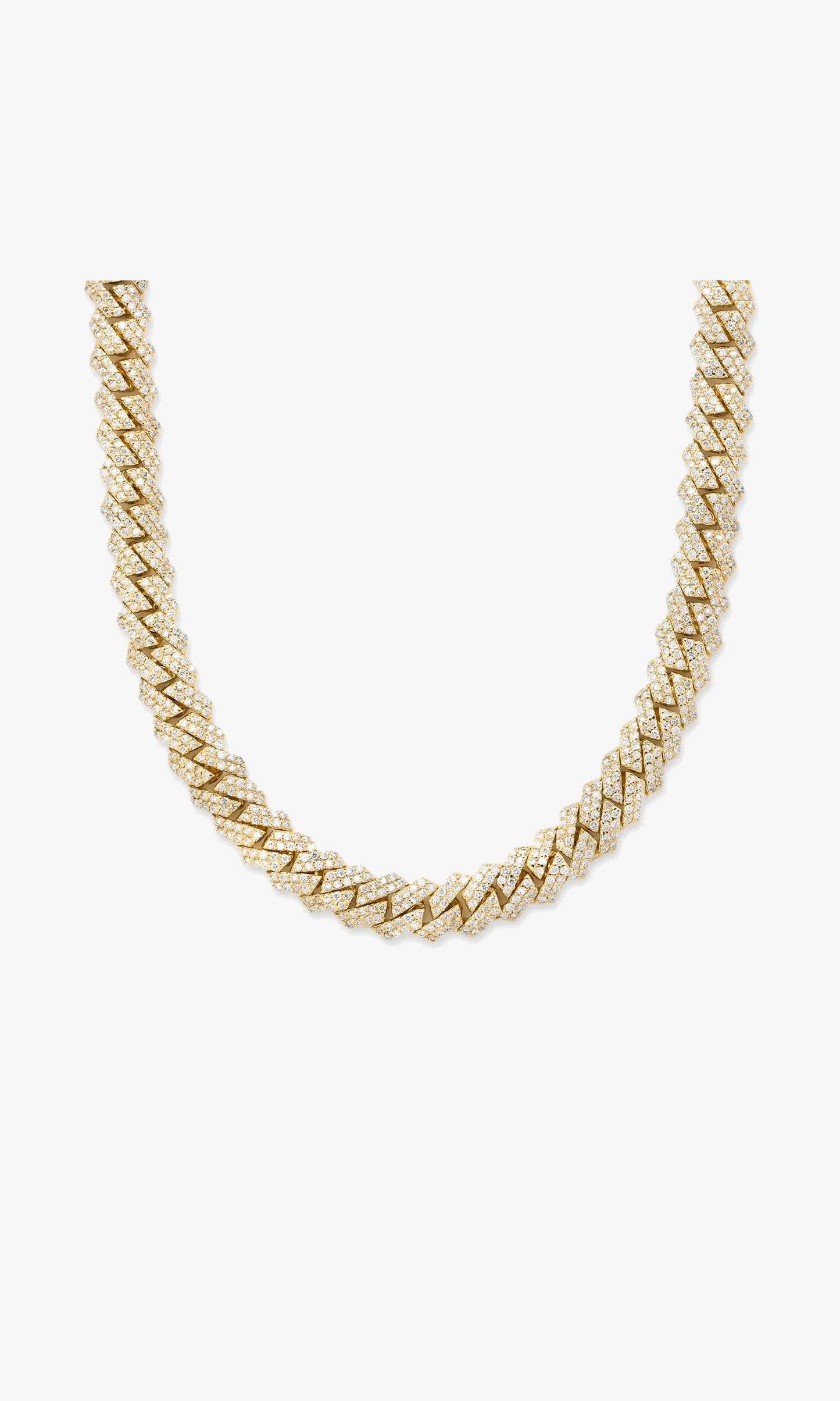 Prong Set Cuban Link