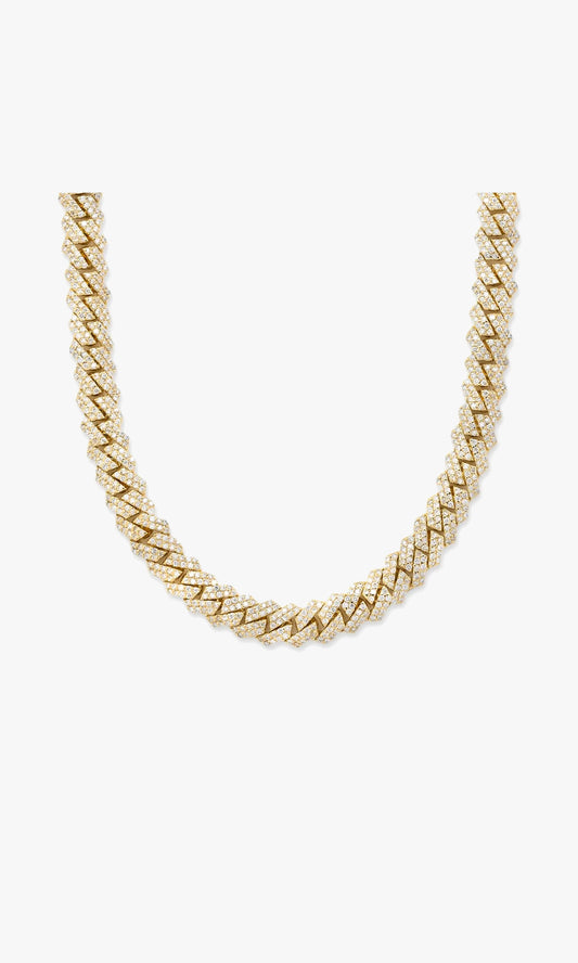 Prong Set Cuban Link