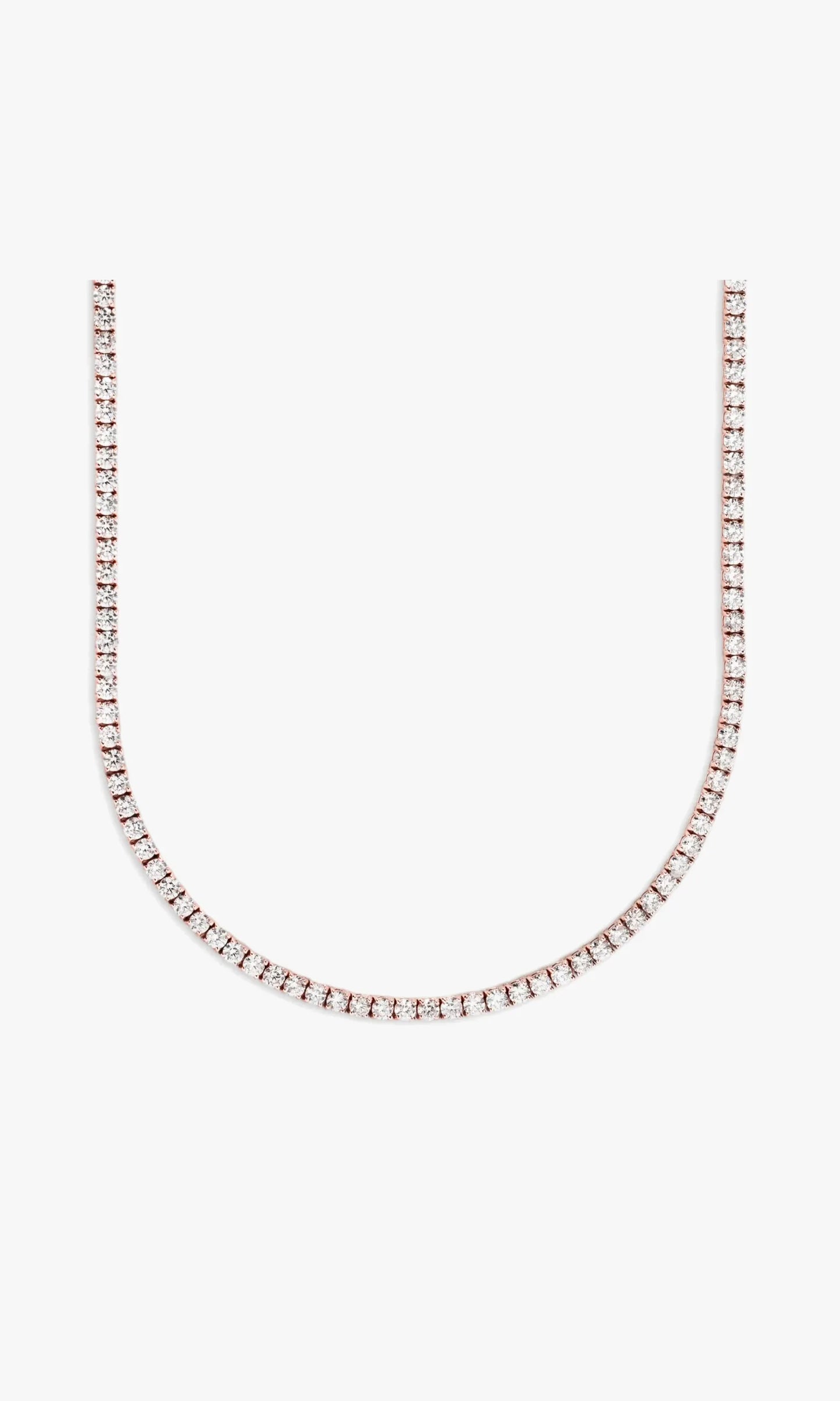 Rose Gold Tennis Chain