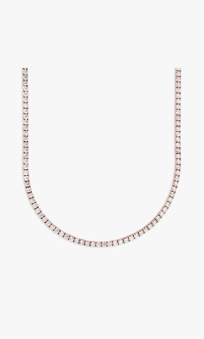 Rose Gold Tennis Chain