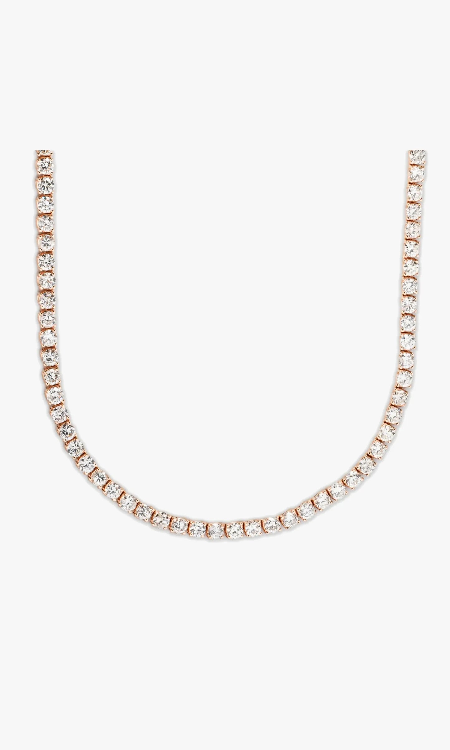 Rose Gold Tennis Chain