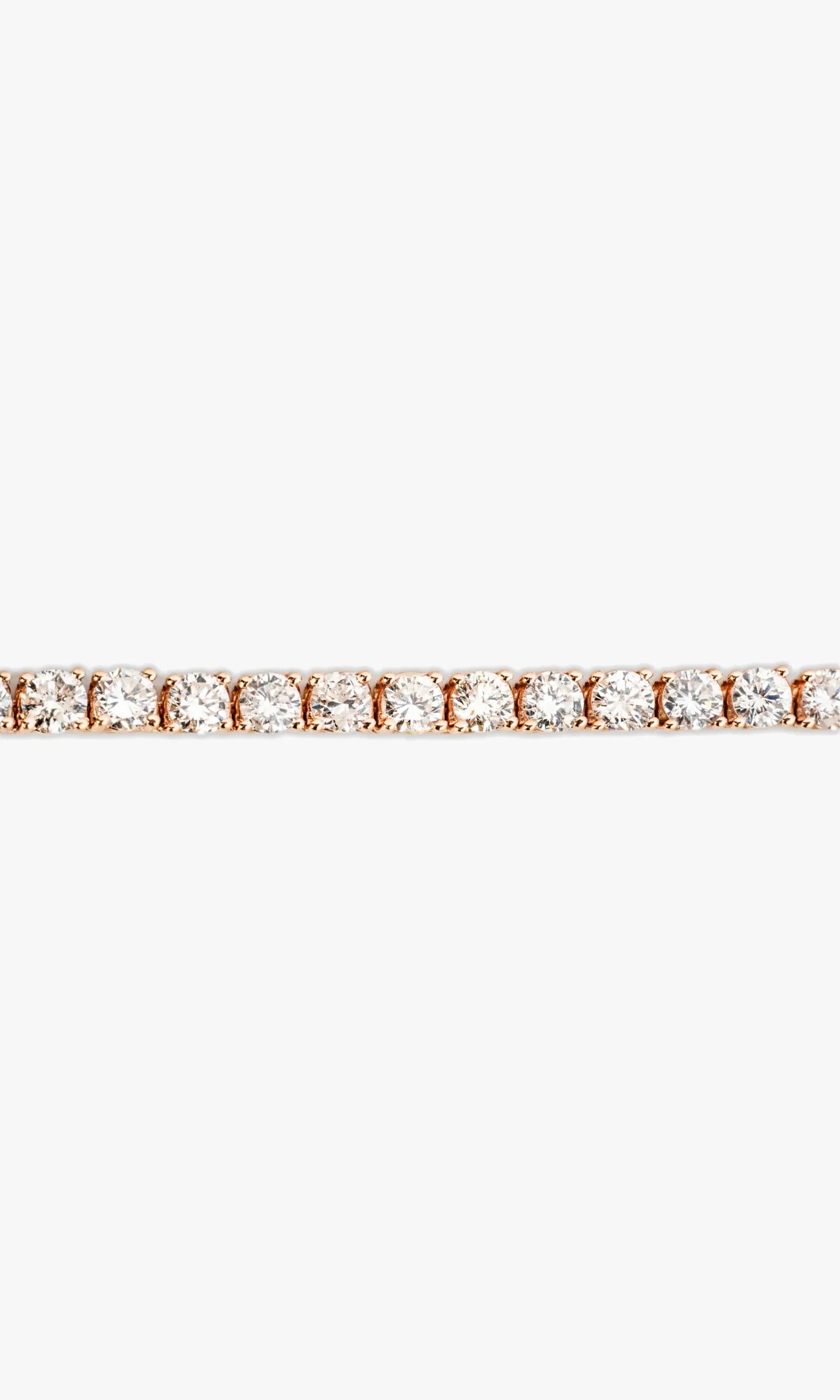 Rose Gold Tennis Chain