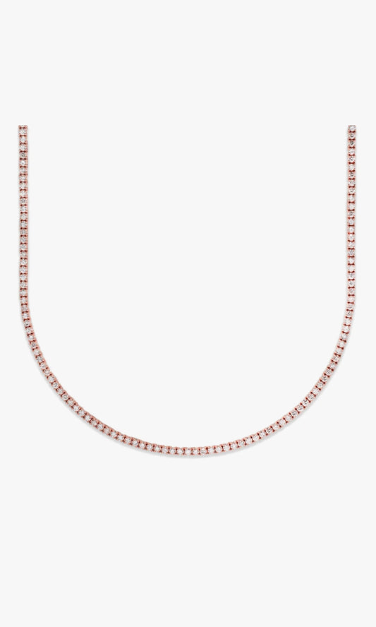 Rose Gold Tennis Chain